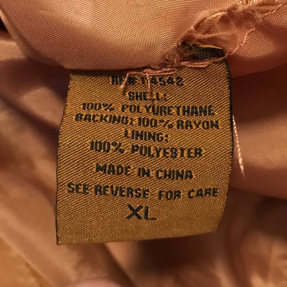 {BOGO} Joujou Faux Leather Jacket - Saddle - Picture 5 of 7